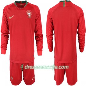 Portugal Dres Dječji Domaći Svjetsko prvenstvo 2018 Dugim Rukavima